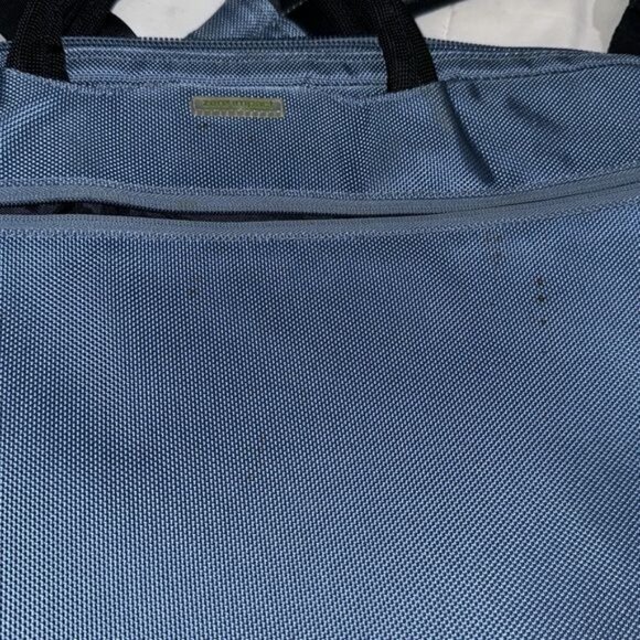 Brenthaven Zero Impact Laptop Case 17" Blue Nylon Padded Shoulder Strap Multiple - Picture 6 of 10